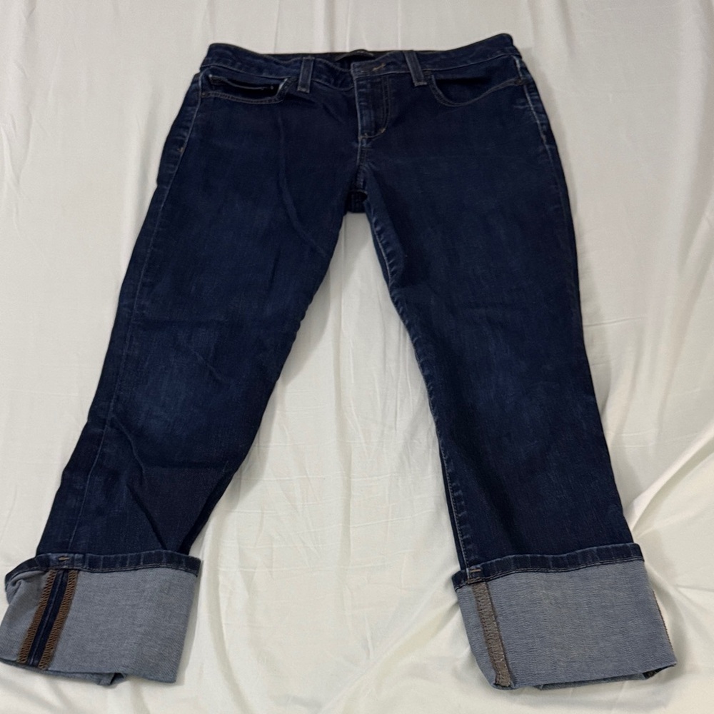 Joe’s Jeans cuffed capri denim - EUC - Picture 4 of 8